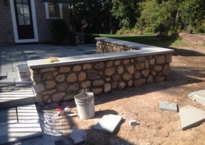 Middletown, CT | Block and Stone Retaining Wall Construction Contractor