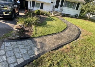 Stone Paver Patio and Walkway in Berlin, CT
